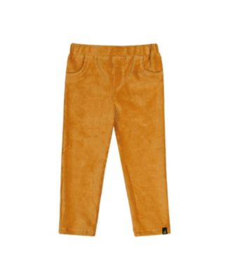 Girls' Stretch Velour Heart Pocket Elastic Waist Treggings - Big Kid