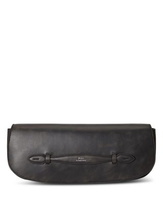 Polo Ralph Lauren Bellport Long Flap Leather Clutch
