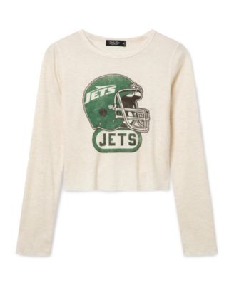  Women's New York Jets Helmet Crop Thermal