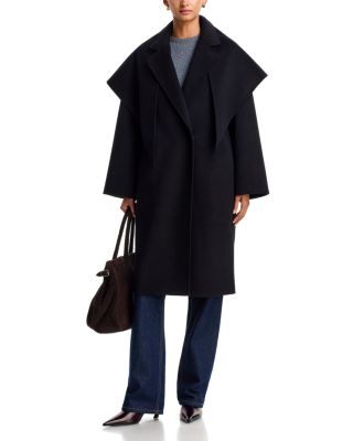 Oversized Removable Scarf Coat - Exclusive - thumbnail 2