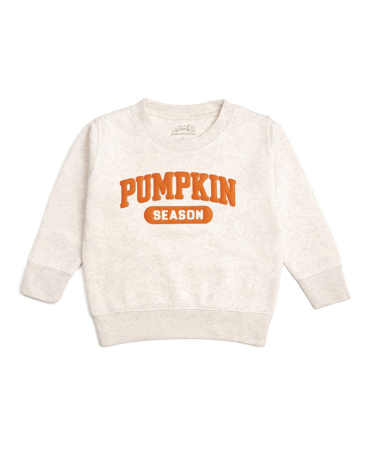 Sweet Wink Boys' Pumpkin Season Puff Ink Sweatshirt - Little Kid, Big Kid