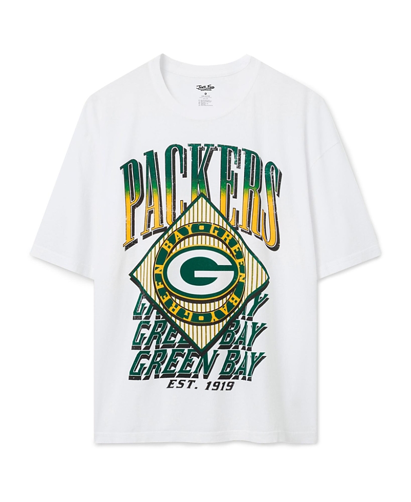 Junk Food Clothing Women's Green Bay Packers Oversized Tee