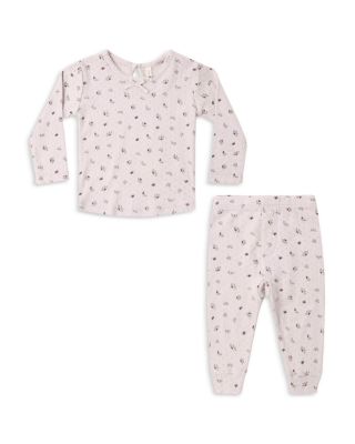 Girls' Pointelle Long Sleeve Tee & Leggings Set - Baby