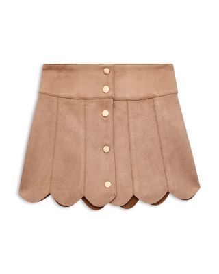 Girls' Tween Autumn Scalloped Hem Skirt - Big Kid