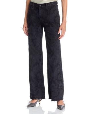 Zane Stretch Denim Wide Leg Pants