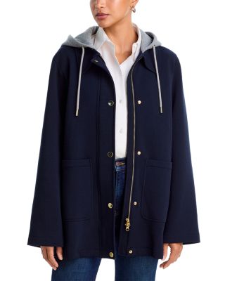 Finn Hooded Cotton Blend Jacket