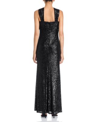Halter Empire Waist Mermaid Dress - thumbnail 4