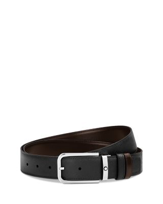 Men's Reversible Rectangle Buckle Belt