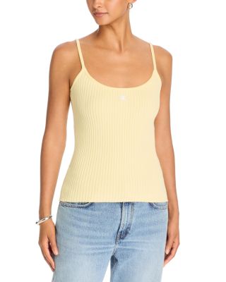 Courreges ReEdition Ribbed Knit Tank Top