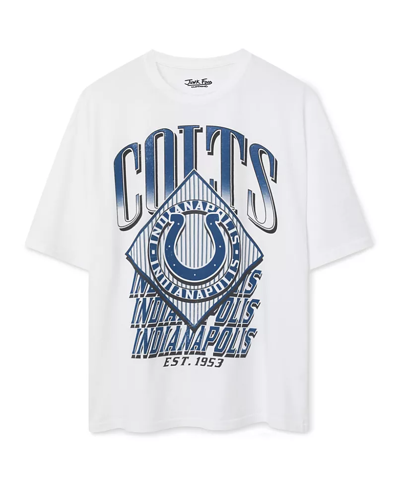 Junk Food Clothing Women's Indianapolis Colts Oversized Tee