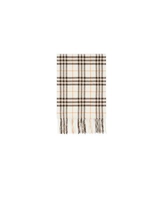  Sparkle Check Cashmere Scarf