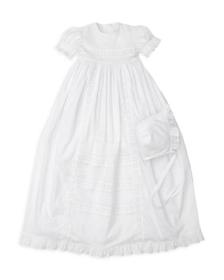 Girls' New Nicole Cotton Gown & Hat Set - Baby