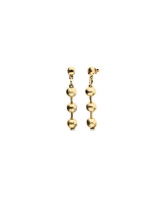  Long Ball Earrings Plated in  Gold