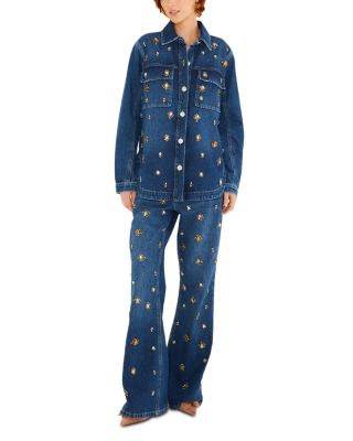 Denim Gems Shirt & Denim Gems Embellished Pants
