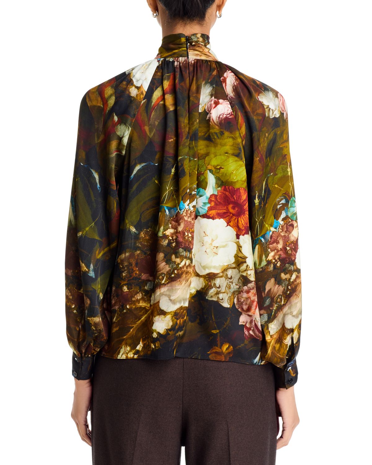 The Vivian Mock Neck Blouse thumbnail 3