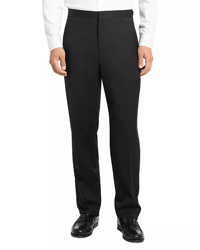 Theory Wool Tuxedo Trousers