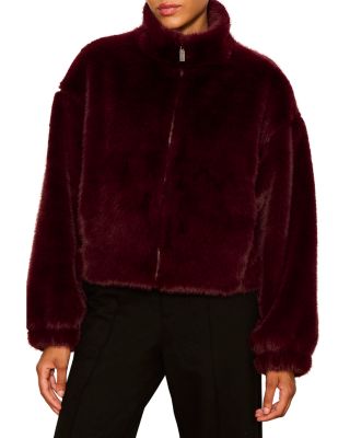 Everest Faux Fur Bomber Jacket