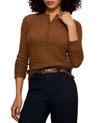 Sanctuary Not So Basic Textured Top