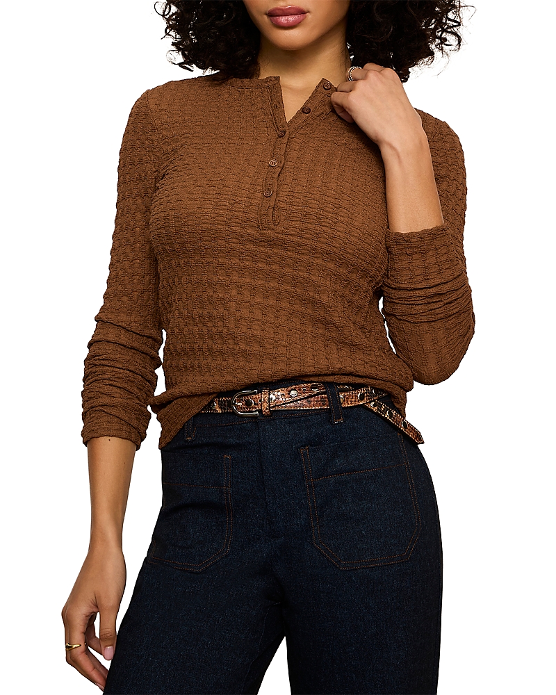 Sanctuary Not So Basic Textured Top