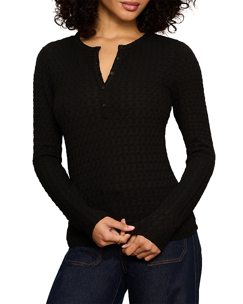 Sanctuary Not So Basic Textured Top