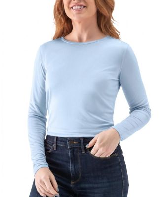 Women's Silk Blend Long-Sleeve Base Layer Shirt