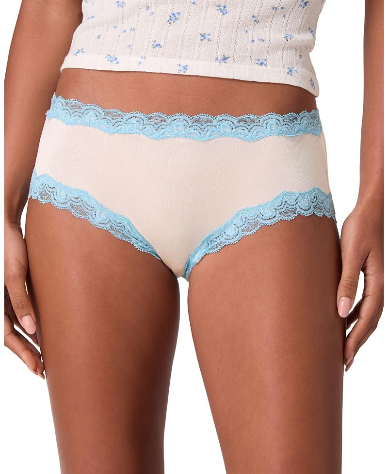Uwila Warrior Women's Soft Silk Brief with Contrast Lace