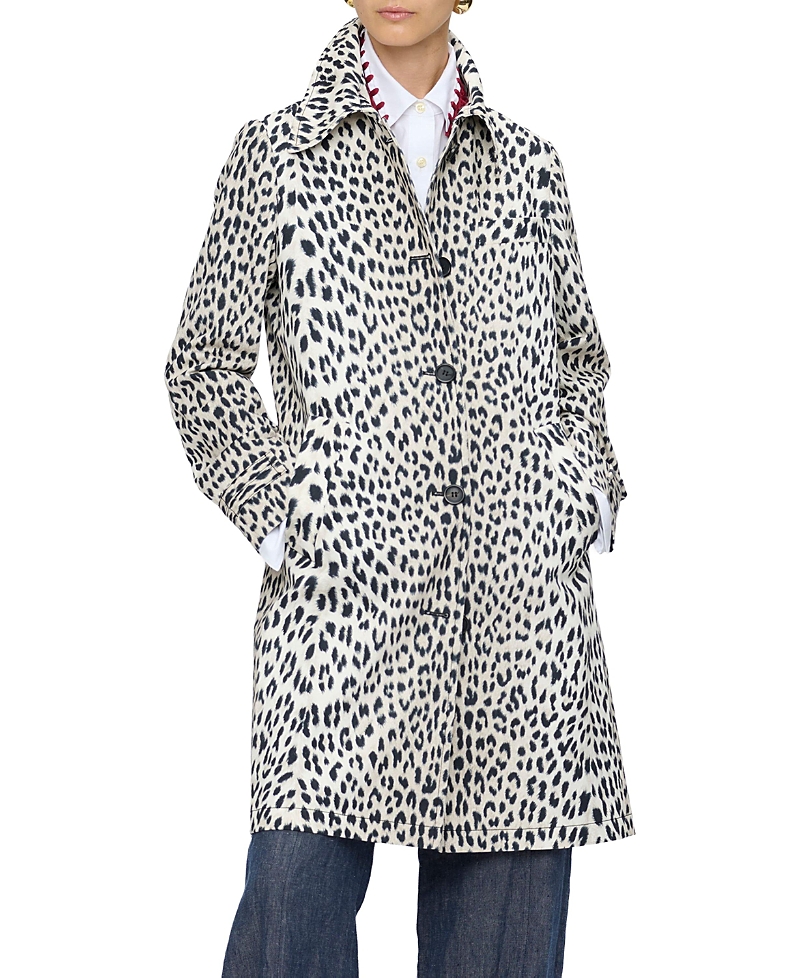 Callas Milano Alaine Cheetah Print Coat · 4