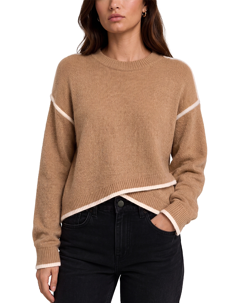 Liverpool Los Angeles Tulip Hem Crewneck Sweater