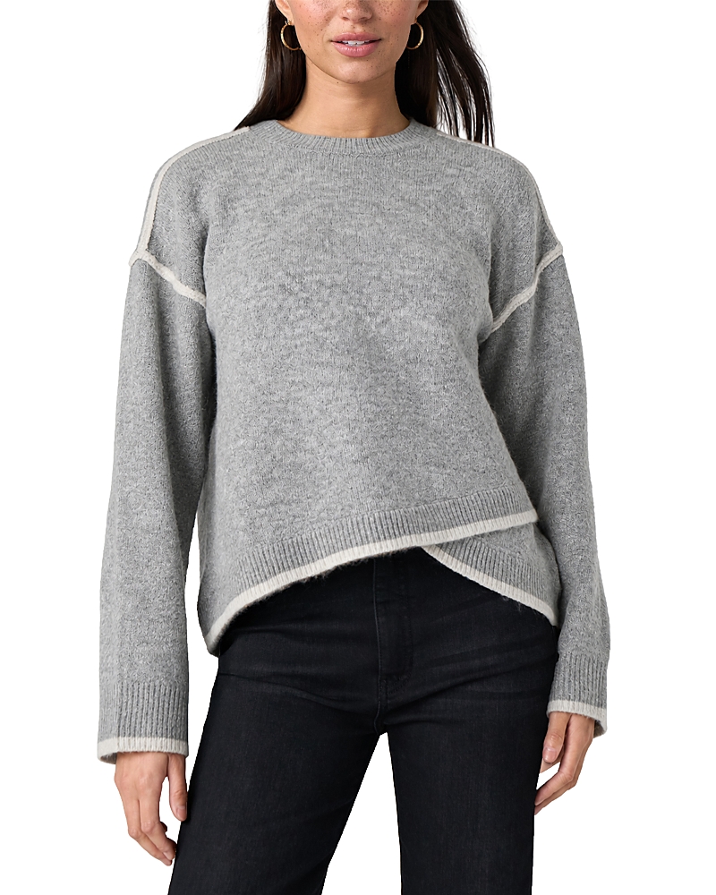 Liverpool Los Angeles Tulip Hem Crewneck Sweater