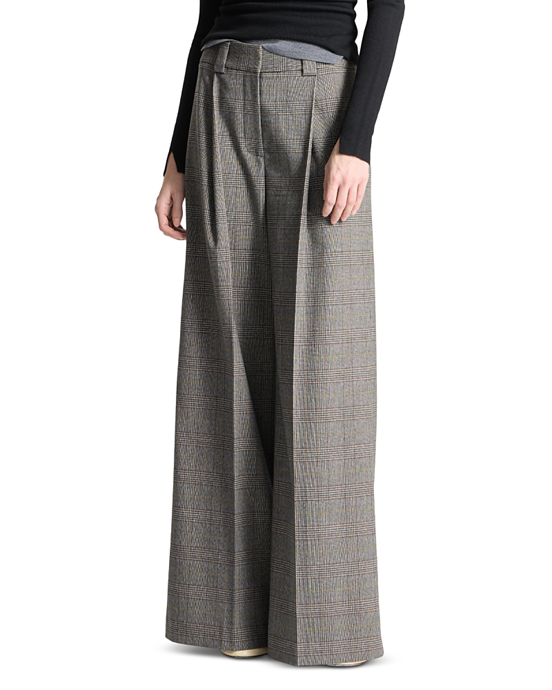 Saint Art Tiffany Wide Leg Trousers In Multi