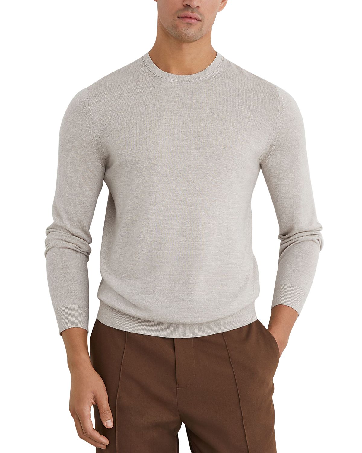 Reiss Wessex Merino Crewneck Sweater