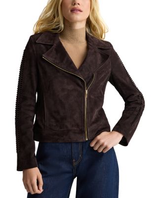 Suede Biker Jacket
