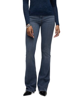 Barbara High Rise Bootcut Jeans in Avalon