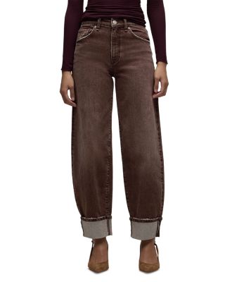 Aria High Rise Soft Curve Jeans in Walnut