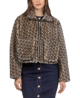 Gorski Select Shearling Lamb Insignia Zip Jacket