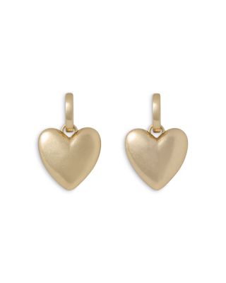 Roxanne Assoulin The Token Small Heart Disc Drop Earrings