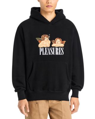 Dynamic Embroidered Logo Pullover Hoodie