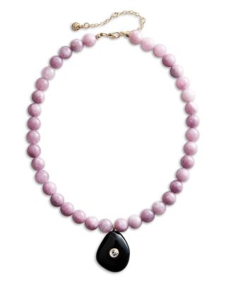Baublebar Jamie Gemstone Beaded Pendant Necklace, 17