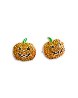 Baublebar Pave Jack O Lantern Stud Earrings