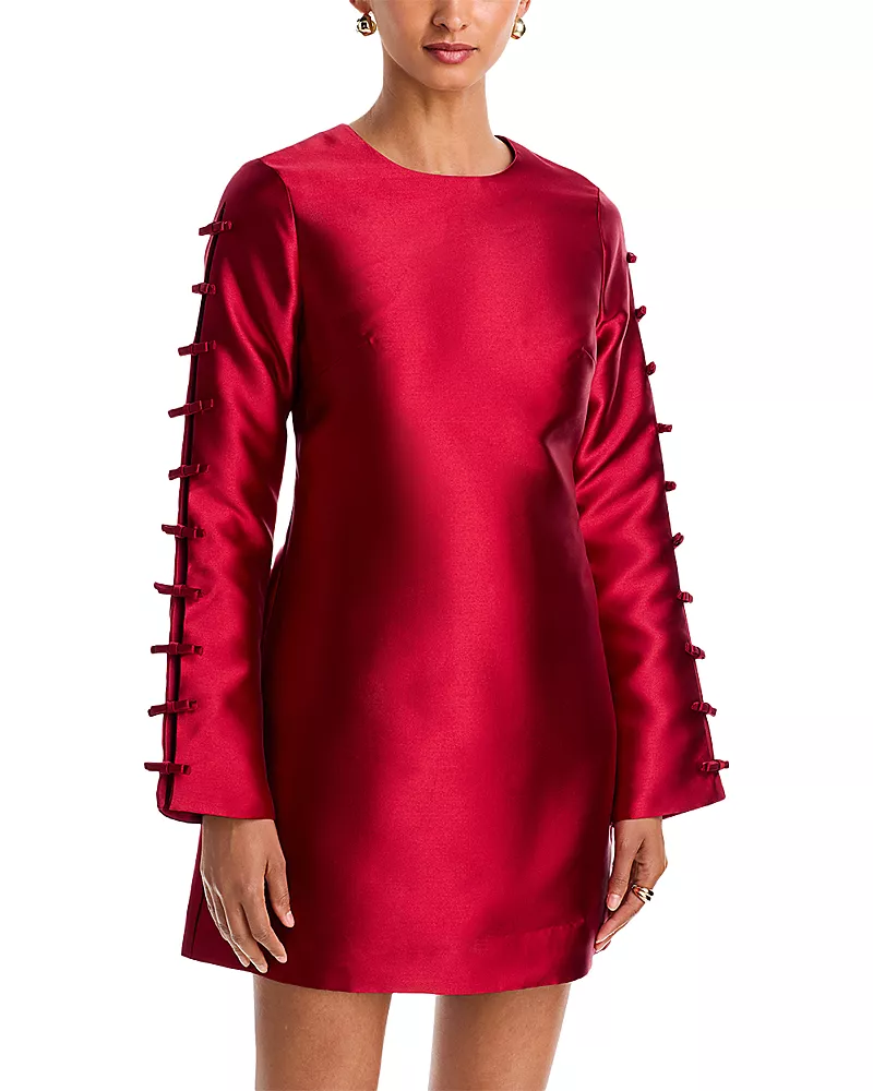 Simkhai Fiora Bow Sleeve Mini Dress