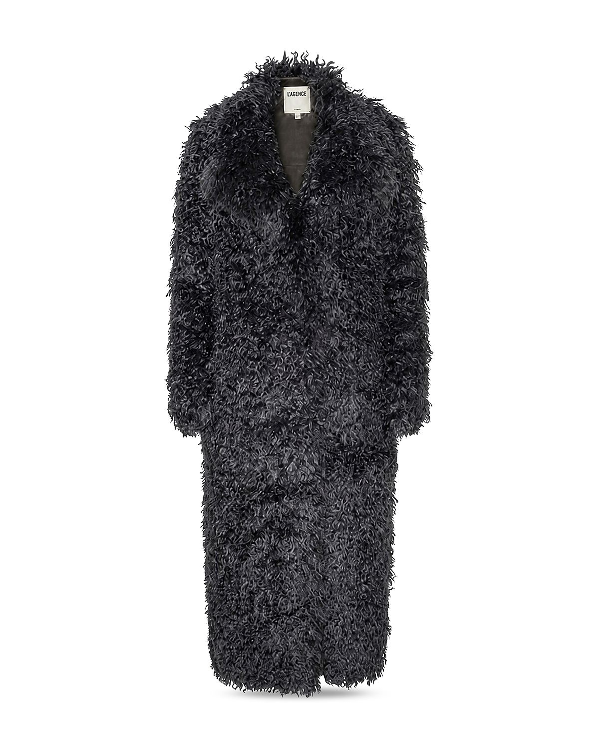 L'Agence Lizbeth Long Faux Fur Jacket