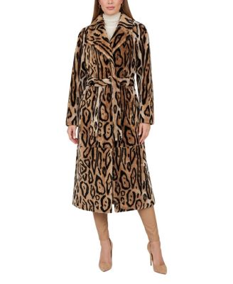  Reversible Select Shearling Lamb Coat with Belt