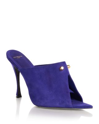 Balenciaga Women's Midnight City Mule Slide Sandals