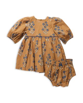 Girls' Brooke Printed Cotton Dress Set - Baby