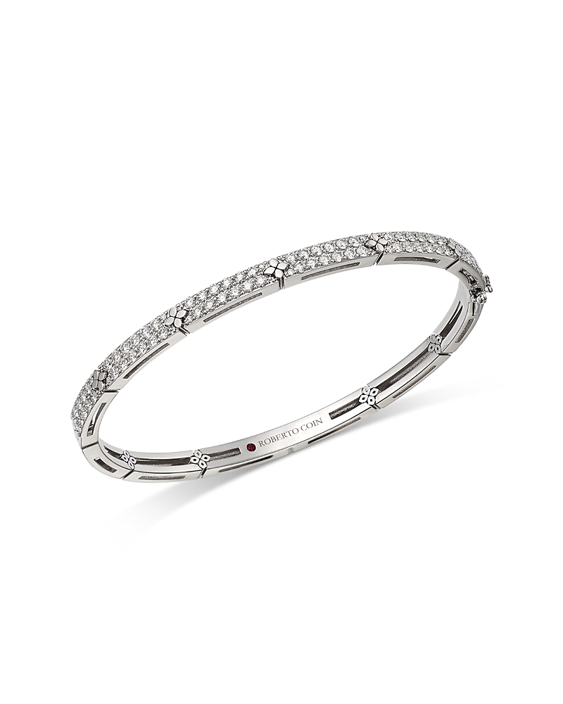 Roberto Coin 18K Gold Love in Verona Diamond Bangle Bracelet, 1.62 tcw
