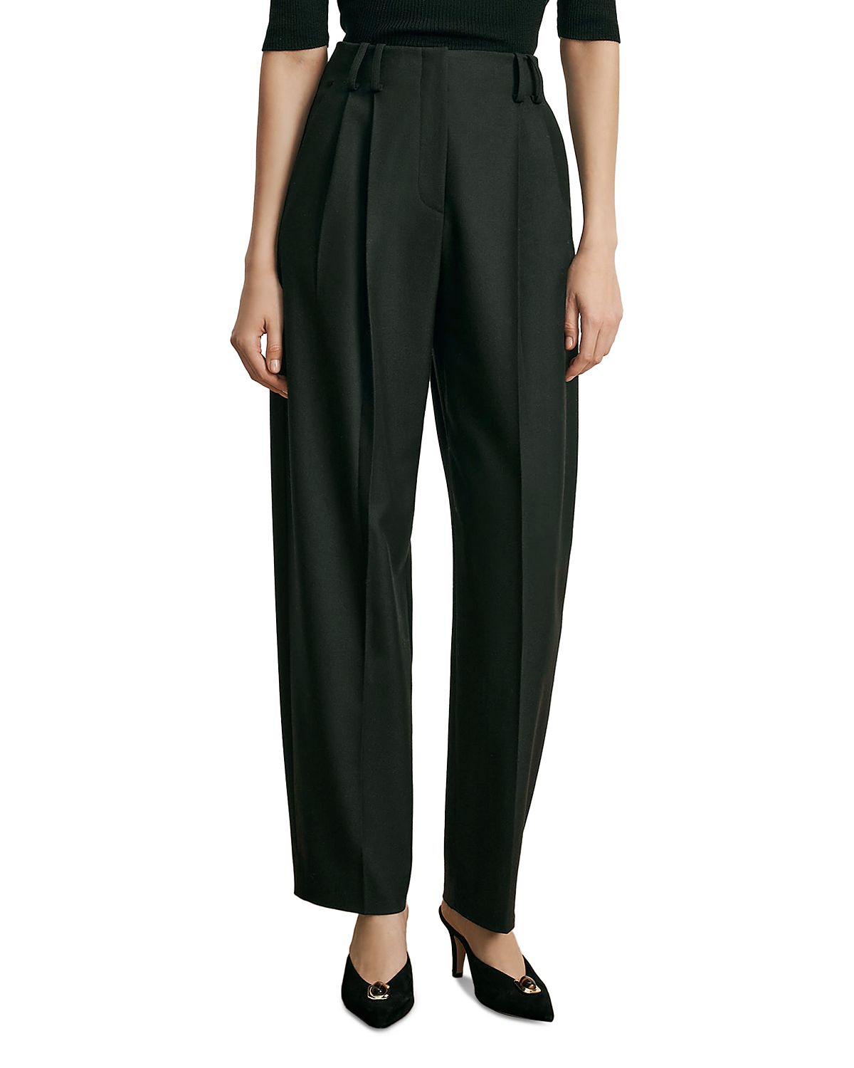 Veronica Beard Whitlock Pleated Pants