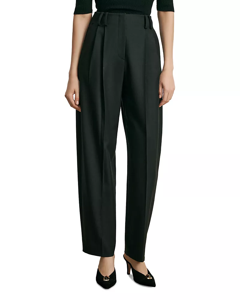 Veronica Beard Whitlock Pleated Pants