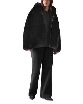 Ember Faux Fur Hooded Jacket