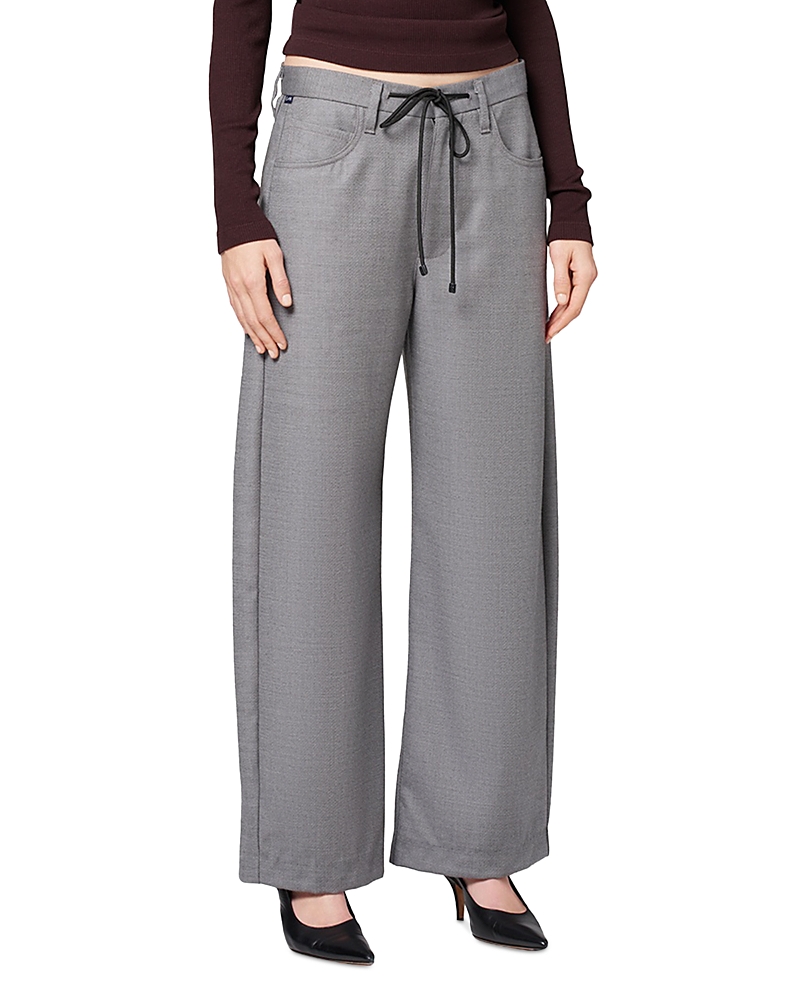 Citizens of Humanity Brynn Wool Drawstring Waist Wide Leg Pants