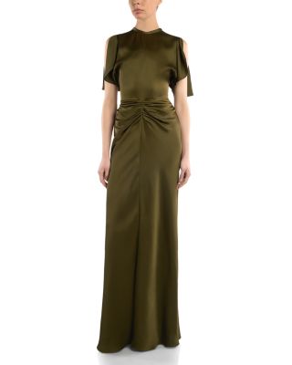 Victoria Beckham Isabella Ruched Gown